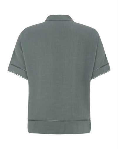 Soft Rebels - SRFreedom SS Skjorte - Balsam Green 